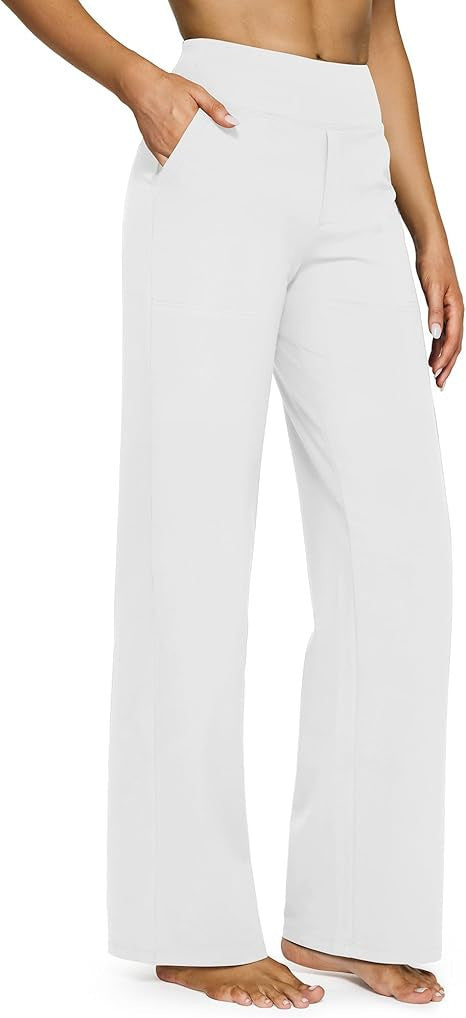 Damen Weitgeschnittene Lounge-Hose mit elastischem Bund Echoarchiv