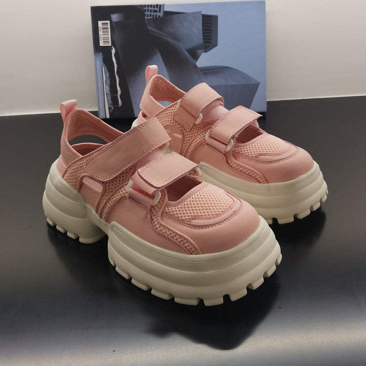 Damen Sportliche Sneakers mit praktischem Klettverschluss und rutschfester Sohle Echo Archiv
