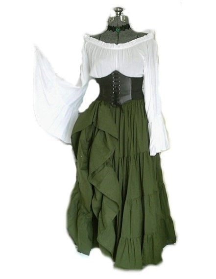 Damen romantisches Renaissance-Set