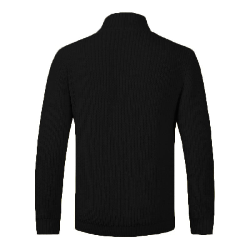 Herren komfortable Strickjacke mit Knopfverschluss Echoarchiv