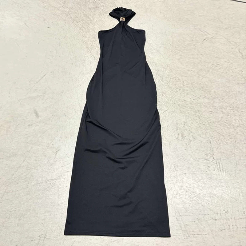 Damen Abendkleid mit schickem Halterdesign und eleganter Silhouette Echo Archiv