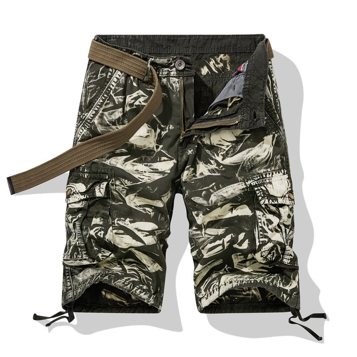 Herren Cargo-Shorts mit innovativem Taschendesign und elastischem Bund Echoarchiv