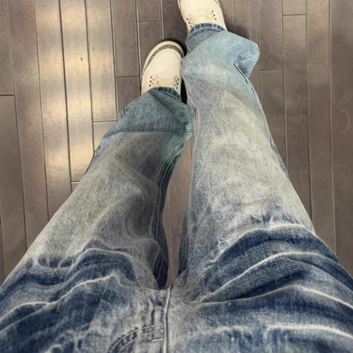 Herren Lässige Jeans im Used-Look Echoarchiv