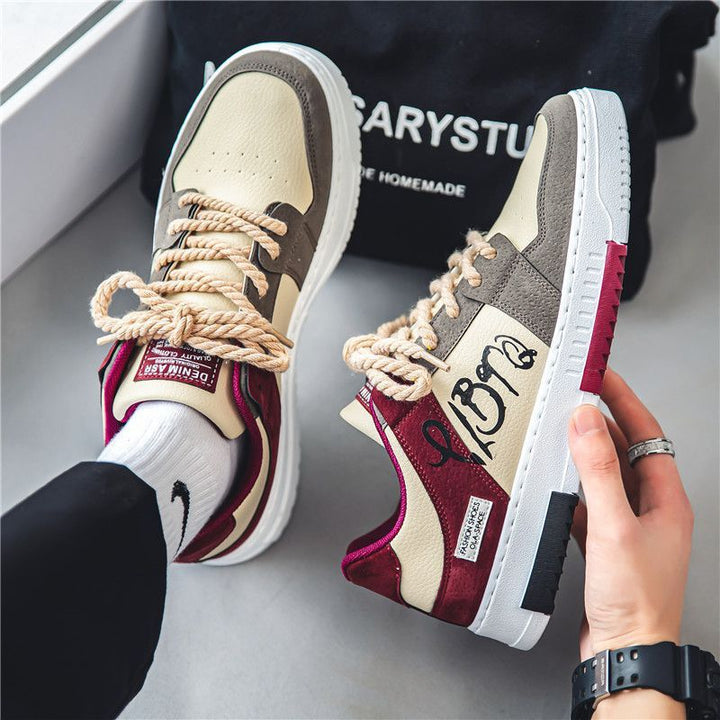 Damen modische Sneakers mit asymmetrischem Design und robustem Obermaterial Echo Archiv