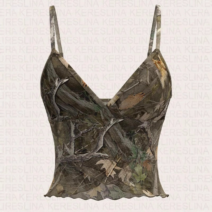 Damen Camouflage Top Echo Archiv