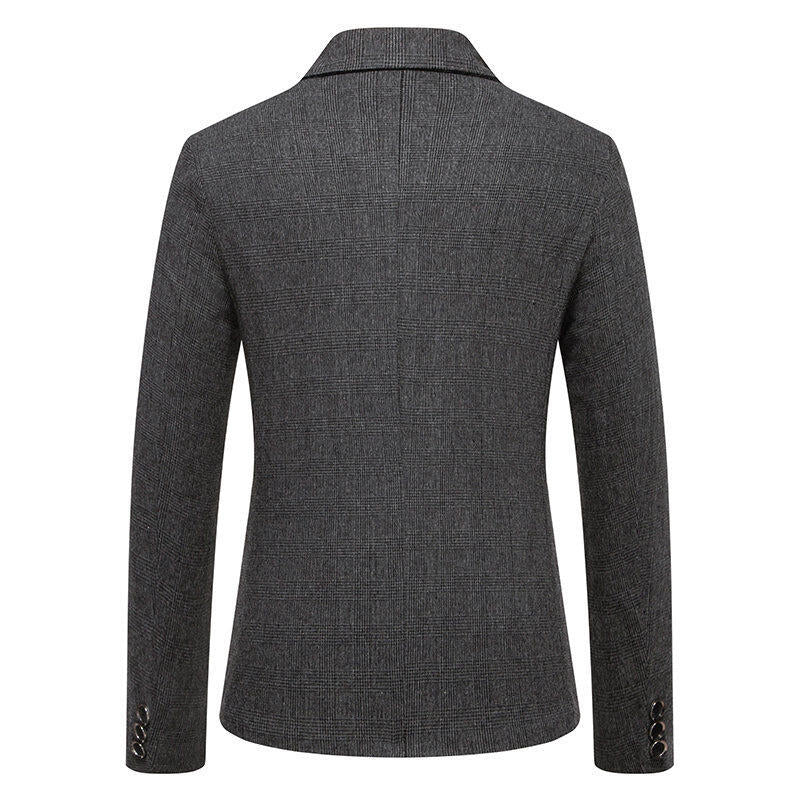 Herren eleganter Blazer im Herringbone-Design Echoarchiv