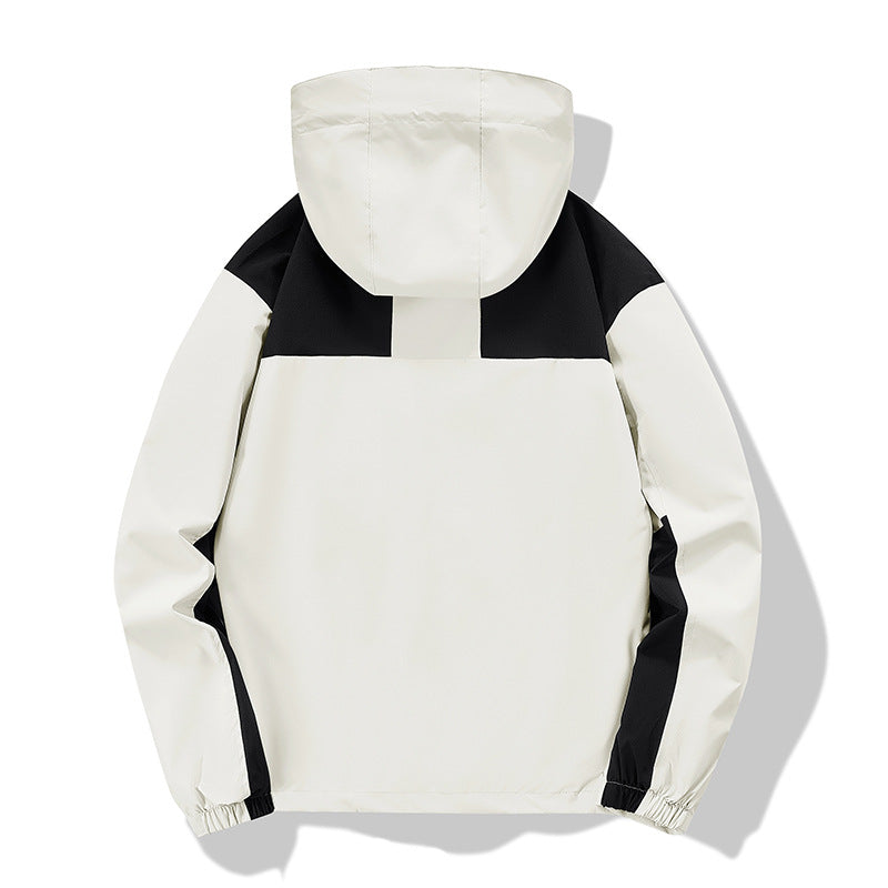 Unisex Leichte technische Softshell-Outdoorjacke mit Kapuze und verstellbarem Saum Echo Archiv