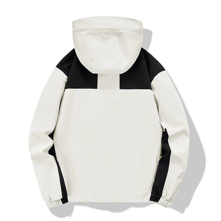 Unisex Leichte technische Softshell-Outdoorjacke mit Kapuze und verstellbarem Saum Echo Archiv