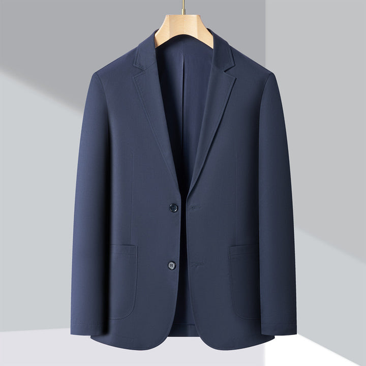 Herren eleganter Business-Blazer mit einem modernen Slim-Fit Schnitt und praktischen Taschen Echoarchiv