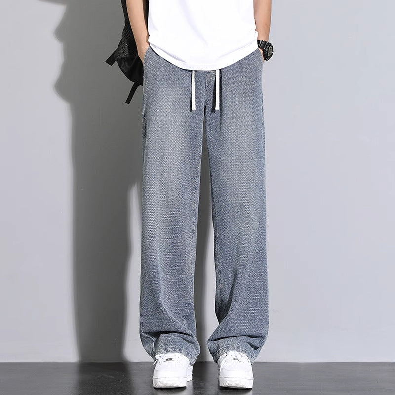 Herren Lässige Relaxed Fit Jeans Echoarchiv