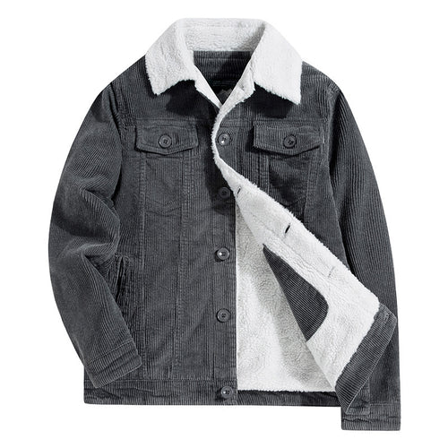 Herren Cordjacke mit kuscheligem Futter Echoarchiv