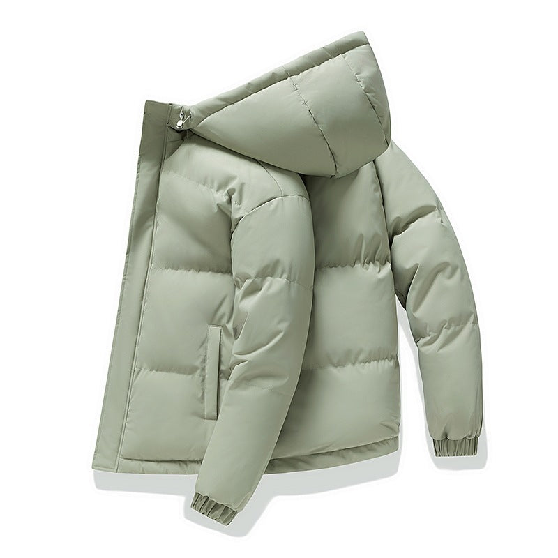 Damen Modische warme Daunenjacke mit Kapuze Echo Archiv