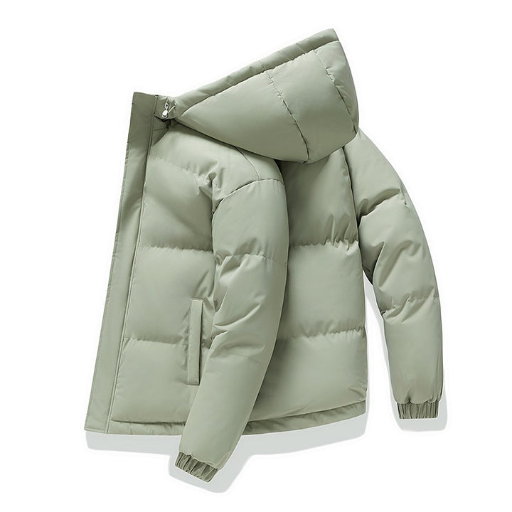 Damen Modische warme Daunenjacke mit Kapuze Echo Archiv
