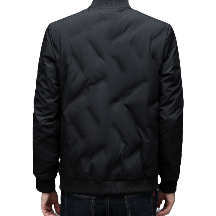 Herren modische Bomberjacke mit wasserabweisendem Material und elastischen Bündchen Echoarchiv