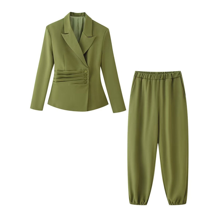 Damen Locker sitzende Harem-Joggerhose mit elastischem Bund und Bündchen Echo Archiv
