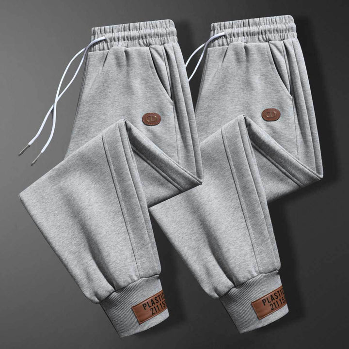 Herren bequeme Sweatpants mit verstellbarem Bund und praktischen Taschen Echoarchiv