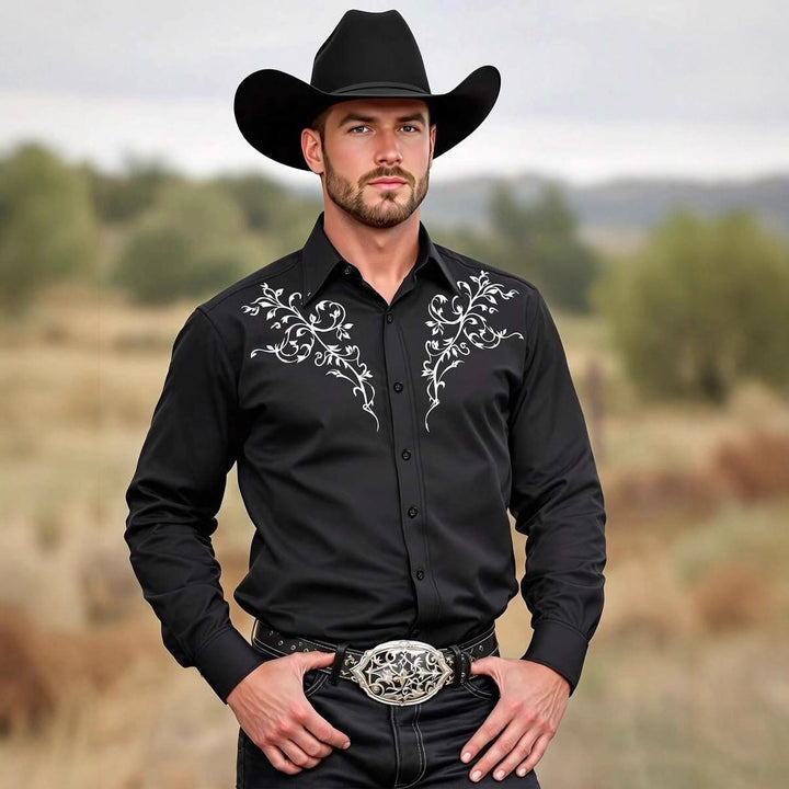 Herren Cowboy Hemd Echoarchiv
