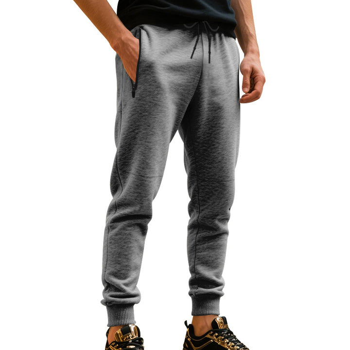 Herren Freizeit Jogginghose mit seitlichem Kontrast und elastischem Bund Echoarchiv