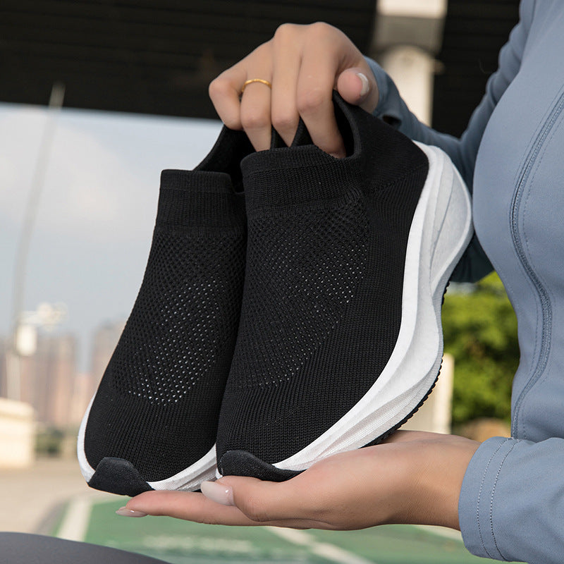 Damen Strick-Slip-On Sneaker mit ergonomischer Komfort-Sohle Echoarchiv