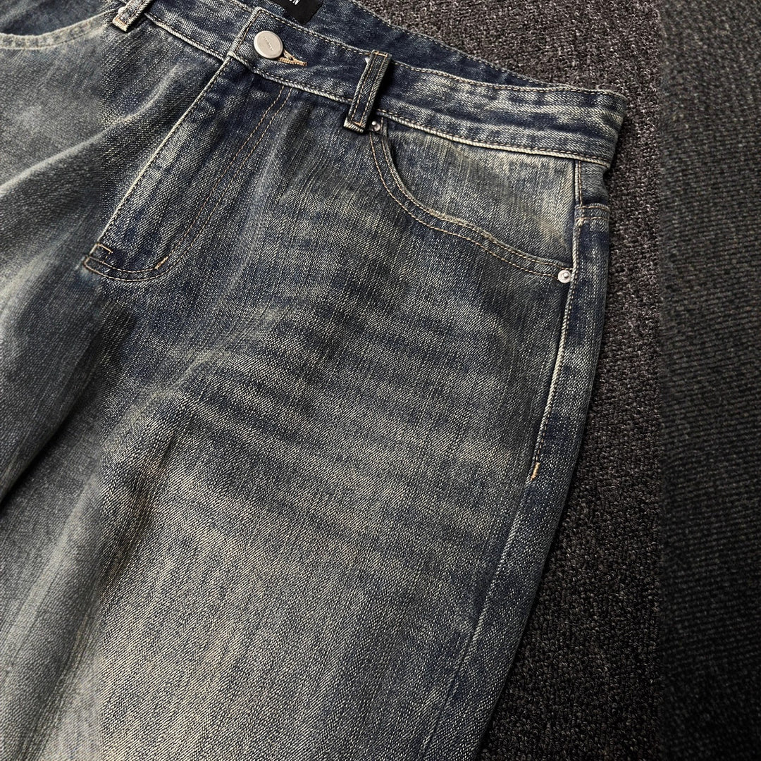 Herren Klassische Denim-Jeans im Vintage-Stil Echo Archiv