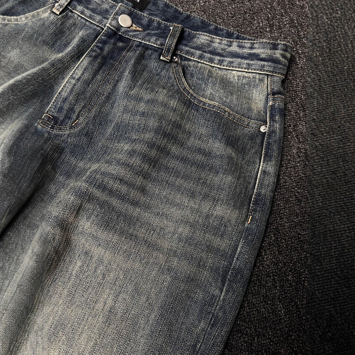 Herren Klassische Denim-Jeans im Vintage-Stil Echo Archiv