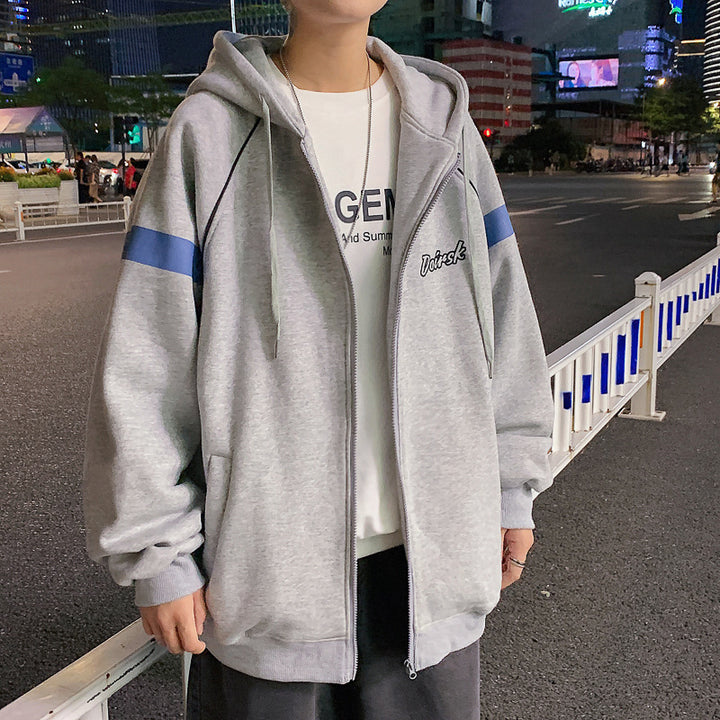 Herren Sportliche Kapuzenjacke Echo Archiv