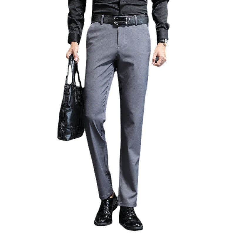 Herren Modern geschnittene Business‑Hose mit Bügelfalte, Stretch und Pflegeleichtem Mischgewebe Echo Archiv