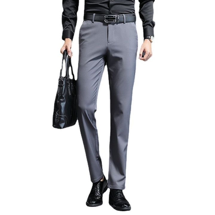 Herren Modern geschnittene Business‑Hose mit Bügelfalte, Stretch und Pflegeleichtem Mischgewebe Echo Archiv