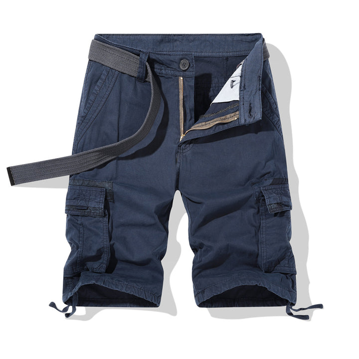Herren Cargo-Shorts mit multifunktionalen Taschen und verstellbarem Bund Echoarchiv