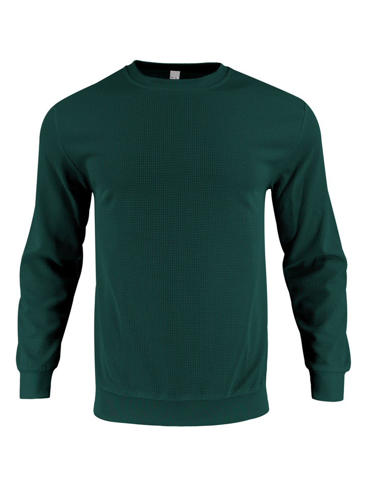 Herren hochwertiger Langarmpullover Echoarchiv