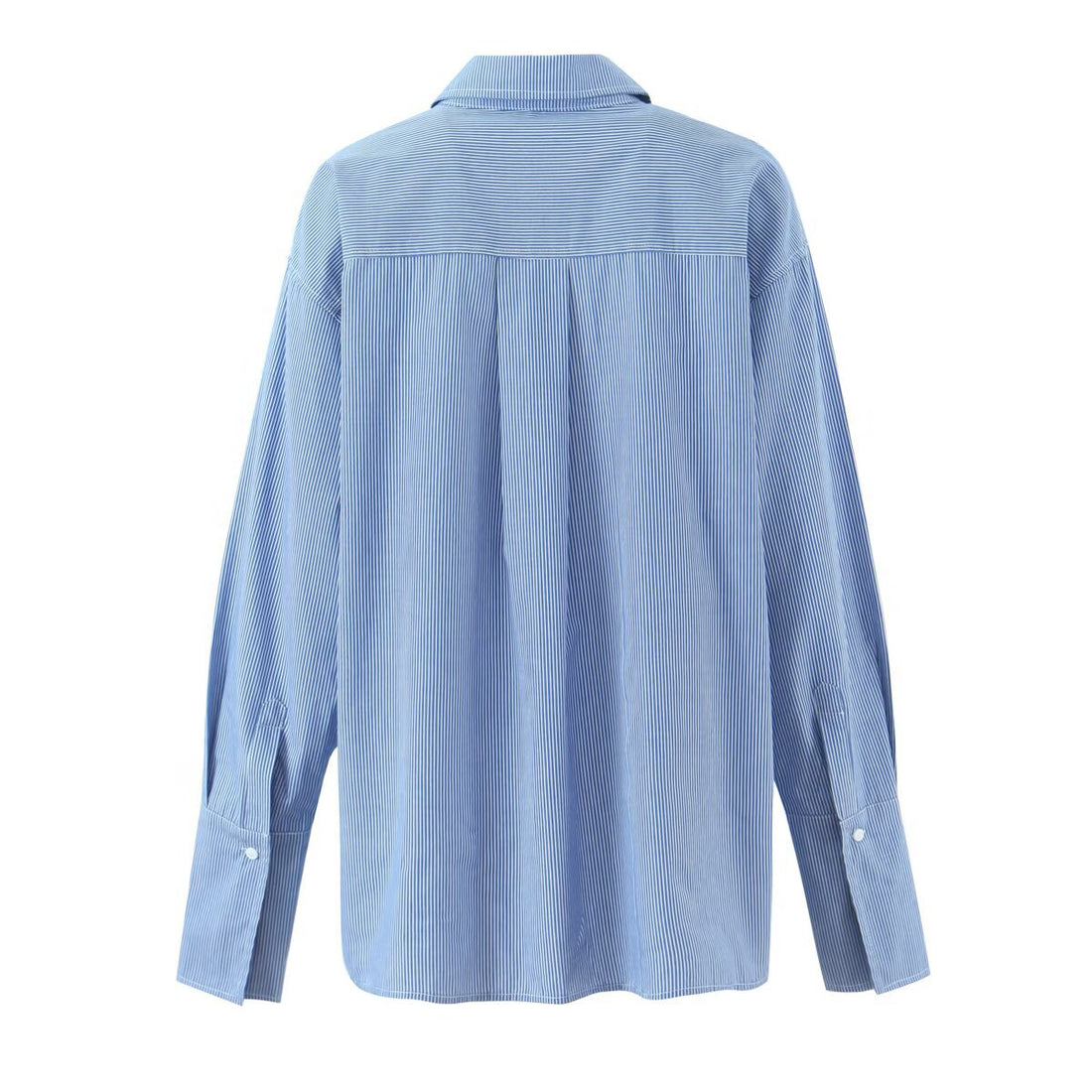 Damen Oversize-Hemdbluse mit Brusttasche und verlängerten Manschetten Echoarchiv