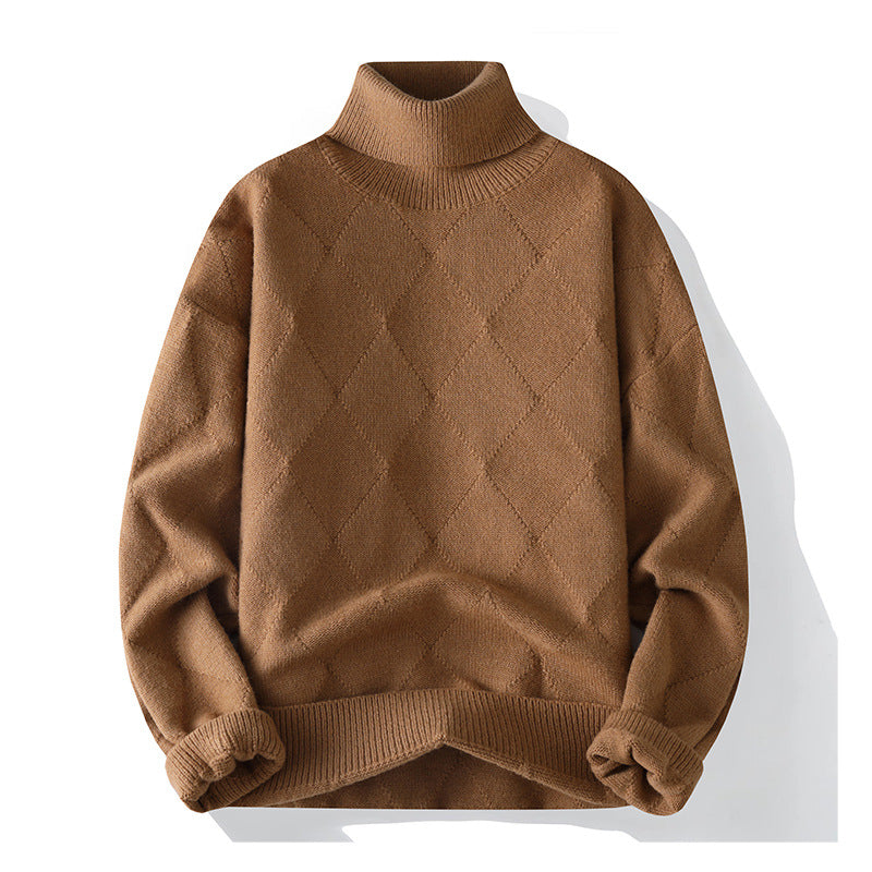 Damen Eleganter Rollkragenpullover Echoarchiv