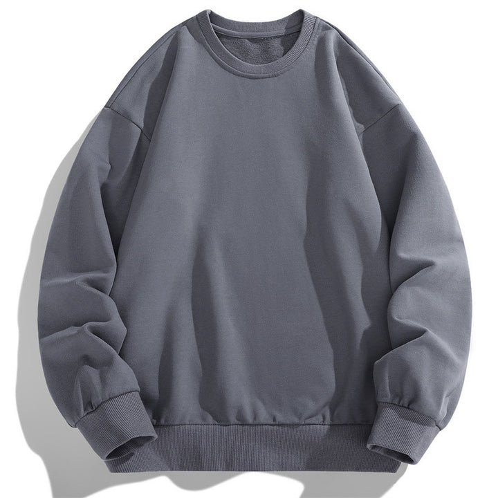Herren Oversize Rundhals-Sweatshirt mit Rippbündchen und dropped-shoulder Schnitt Echo Archiv