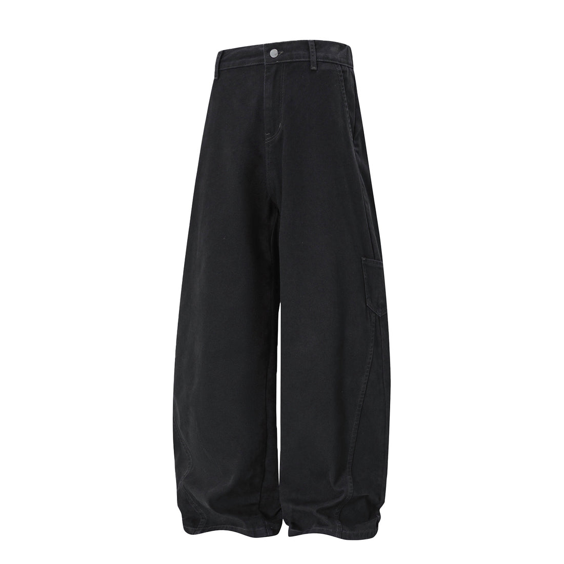 Damen Hochtaillierte Extraweite Workwear‑Hose mit Ballonbein und Cargotasche Echo Archiv