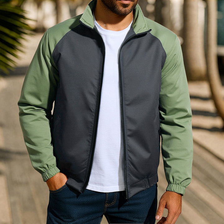 Herren sportliche Windjacke mit atmungsaktivem Material Echoarchiv