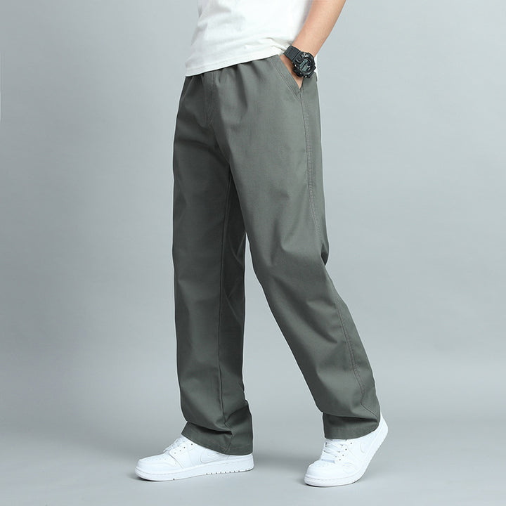 Herren Bequeme Chino Baumwollhose Echo Archive