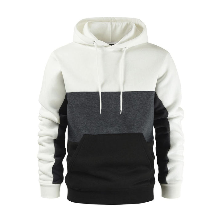 Herren Kapuzenpullover mit modischem Farbblockdesign Echoarchiv
