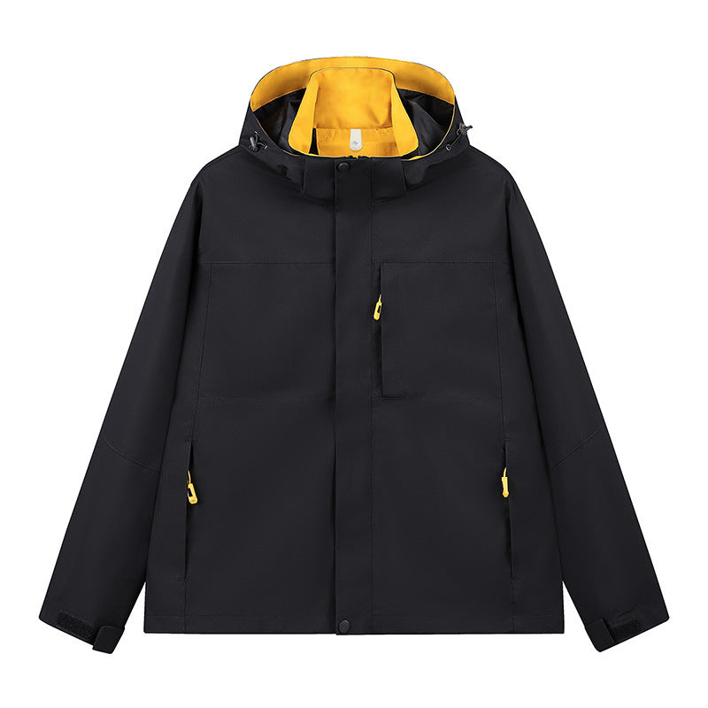 Herren Wetterfeste Outdoor-Jacke Echo Archiv