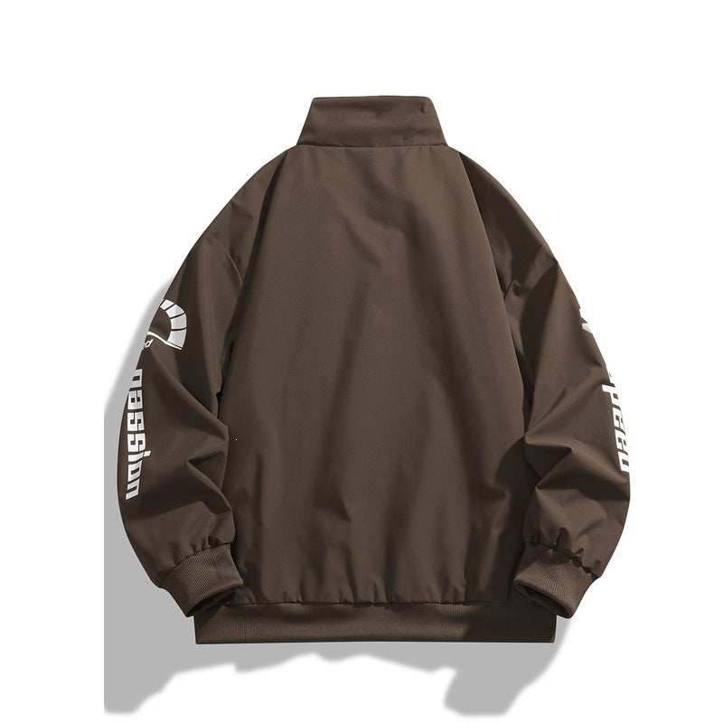 Herren Sportliche Racingjacke Echo Archiv