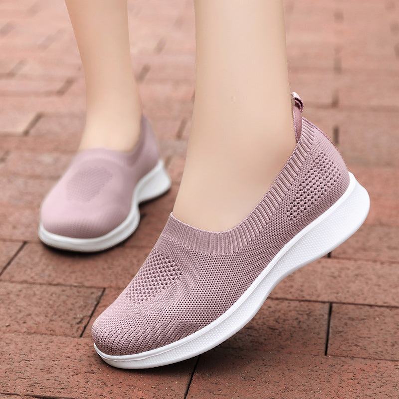 Damen nan nahtloser Slip-On Komfortschuh mit elastischem Maschenobermaterial und federleichter EVA-Laufsohle Echo Archiv