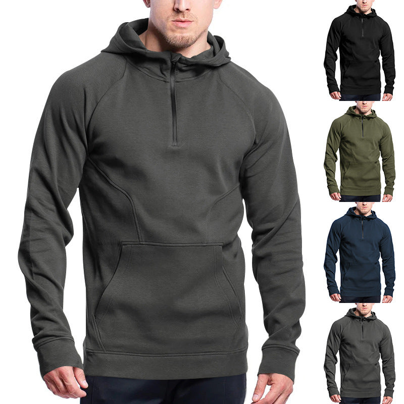Herren hochgeschlossenes Kapuzensweatshirt Echoarchiv
