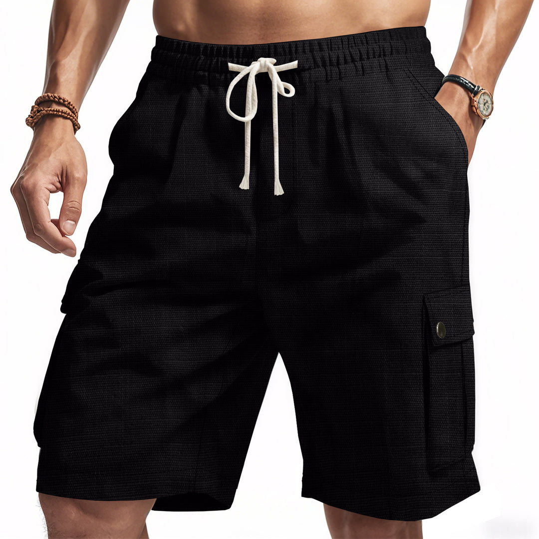 Herren Cargo-Shorts mit verstellbarem Kordelzug und praktischen Seitentaschen Echoarchiv 1757709357