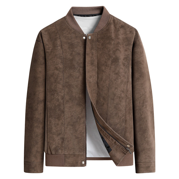 Herren Modische Softshelljacke mit hohem Kragen Echo Archiv