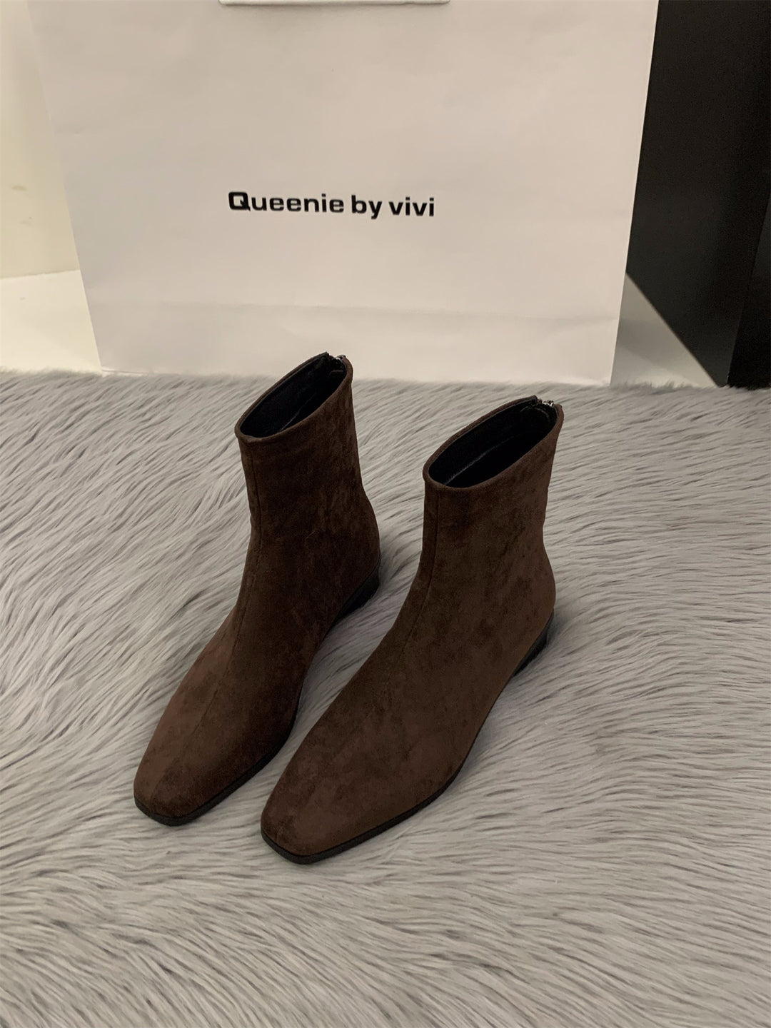 Damen Elegante Ankle-Boots aus Kunstleder Echo Archiv