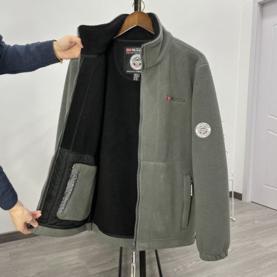 Herren Hohe Funktionale Fleecejacke Echo Archiv