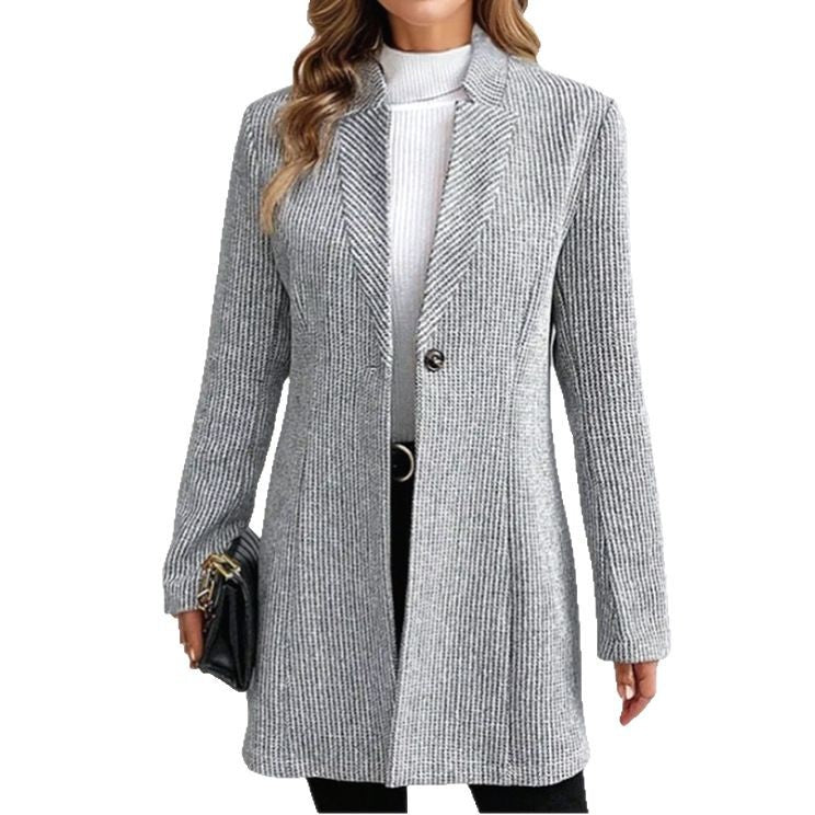 Damen eleganter strukturierter Blazer Echoarchiv