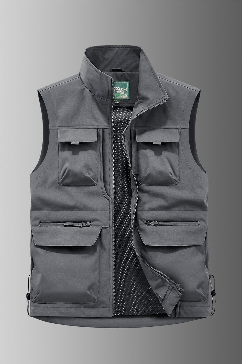 Herren Multifunktionale Outdoor-Weste Echo Archiv 1788242899