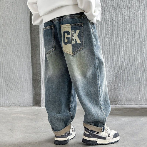 Herren lockere Jeans Echo Archiv