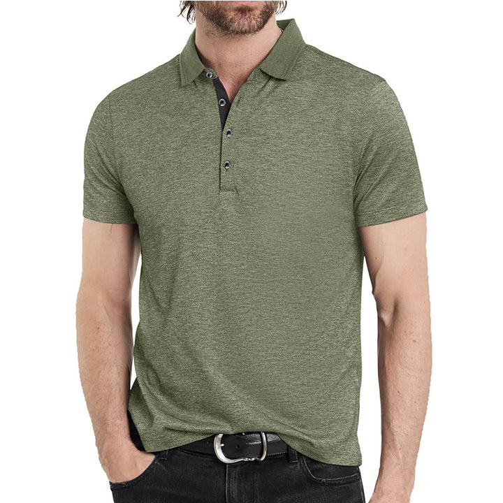 Herren Polo-T-Shirt mit moderner Passform und atmungsaktiven Materialien Echoarchiv