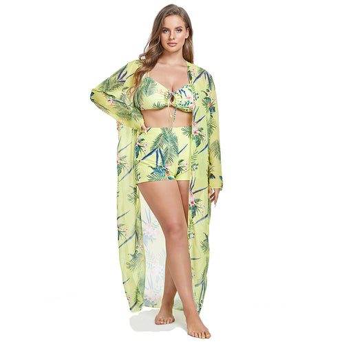 Damen Bikiniset mit leicht weiterem Strandüberwurf Echo Archiv